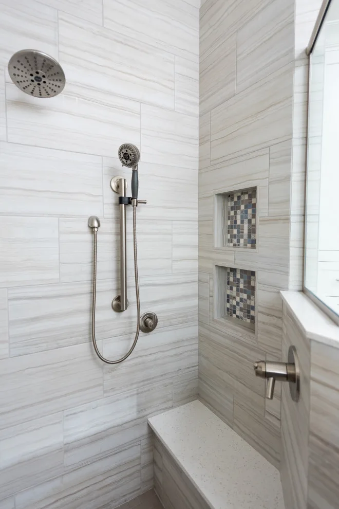 Tranquil Main Bathroom by Nicholas Design Build - Photo 7