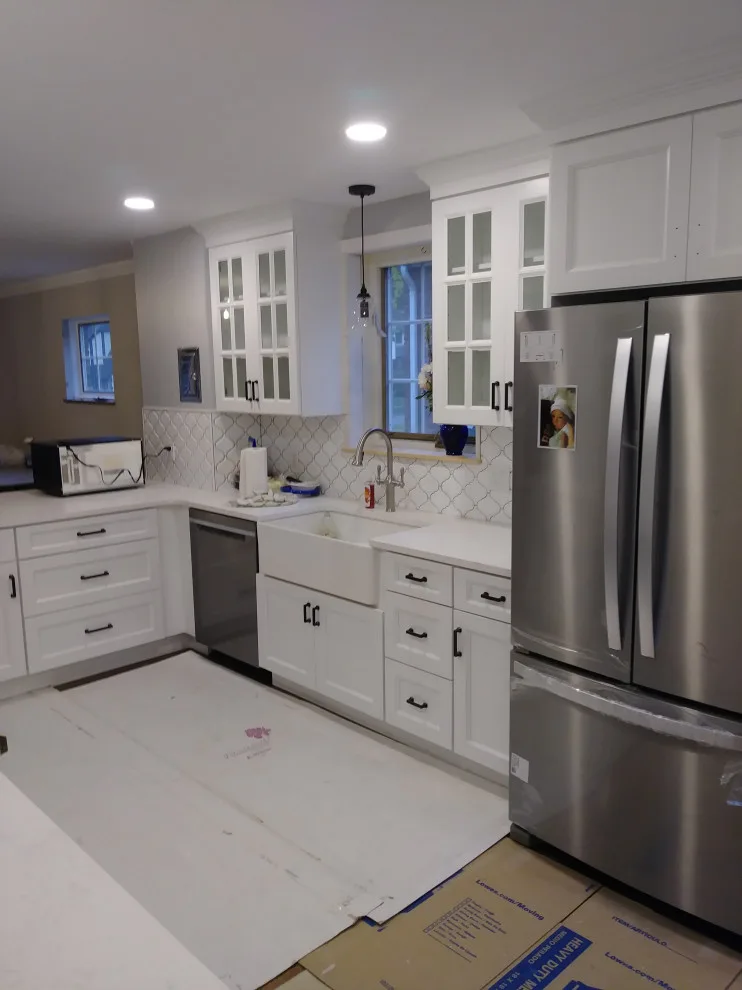 Fairview Park White Shaker Kitchen by Krueger Home Improvement Inc - Photo 2