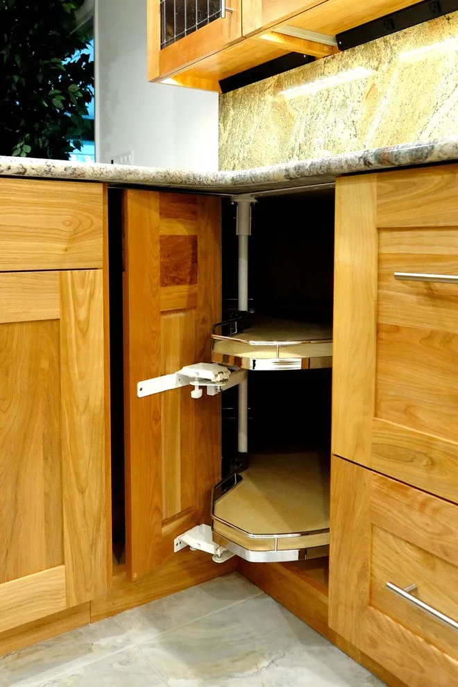 Transitional Kitchen with Shelburne Red Birch by Dovetail Designs By Jenny Volk - Photo 5