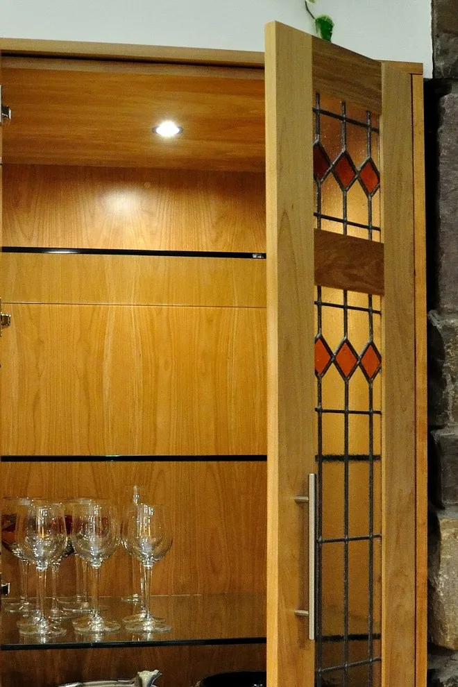 Transitional Kitchen with Shelburne Red Birch by Dovetail Designs By Jenny Volk - Photo 3