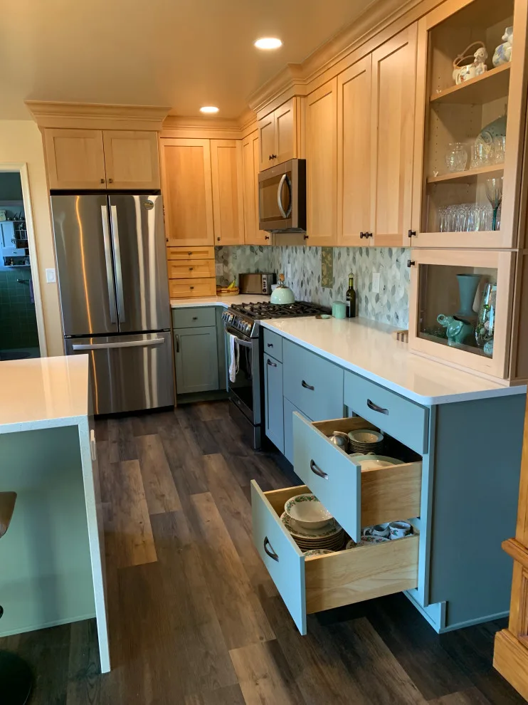 Artistic Two-Tone Kitchen in Shelby Township by Kopke Remodeling & Design - Photo 8