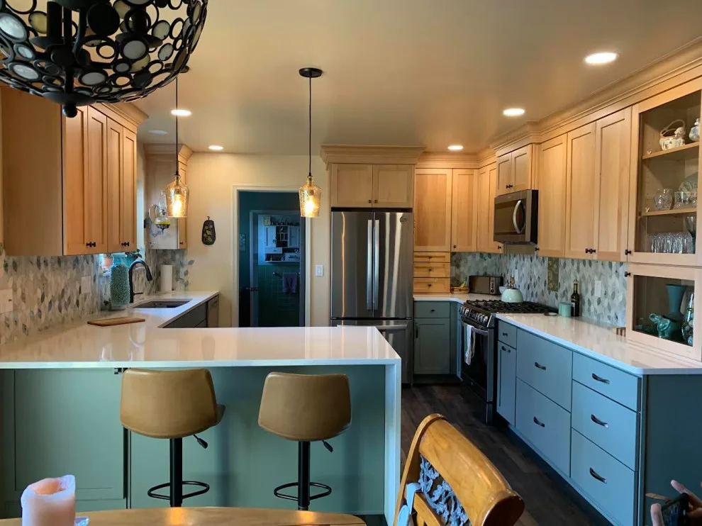 Artistic Two-Tone Kitchen in Shelby Township by Kopke Remodeling & Design - Photo 16