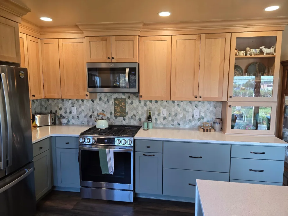 Artistic Two-Tone Kitchen in Shelby Township by Kopke Remodeling & Design - Photo 11