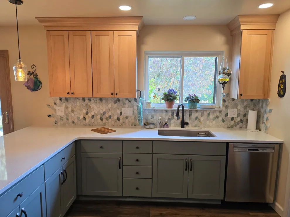 Artistic Two-Tone Kitchen in Shelby Township by Kopke Remodeling & Design - Photo 6
