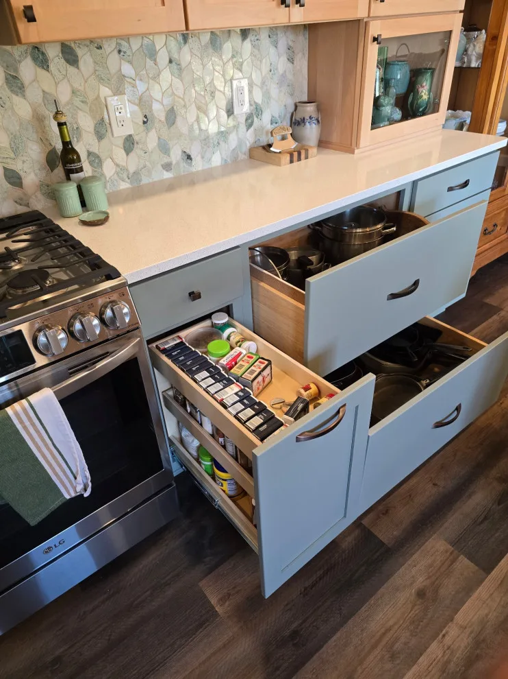 Artistic Two-Tone Kitchen in Shelby Township by Kopke Remodeling & Design - Photo 28