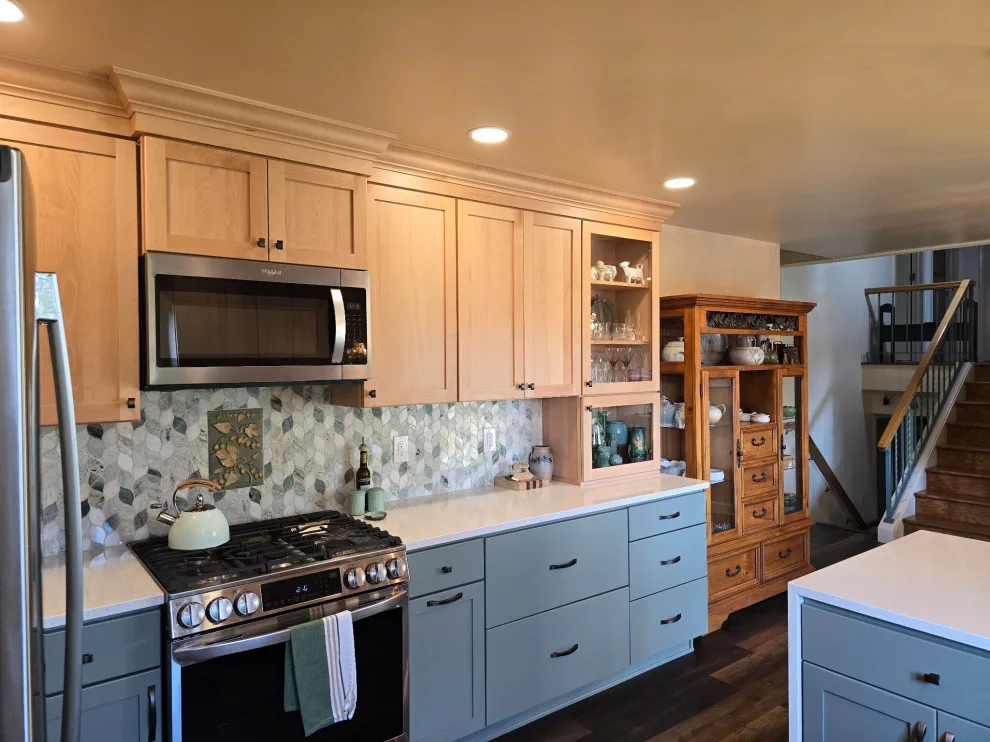 Artistic Two-Tone Kitchen in Shelby Township by Kopke Remodeling & Design - Photo 32