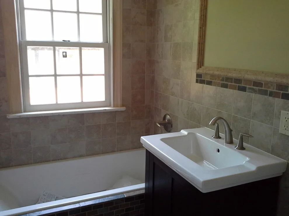 Modern Restrooms by Tile By Tony - Photo 26