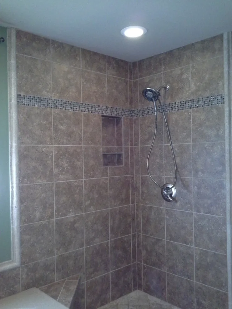 Modern Restrooms by Tile By Tony - Photo 8