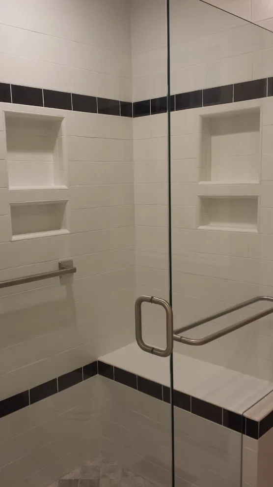 Modern Restrooms by Tile By Tony - Photo 11