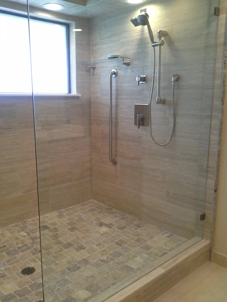 Modern Restrooms by Tile By Tony - Photo 19