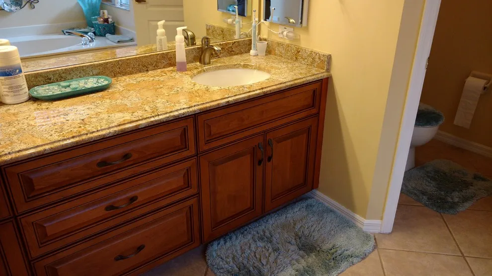 Bathroom Vanity Refacing Project by Joshua Braden, Cornerstone Builders Of SWFL - Photo 14