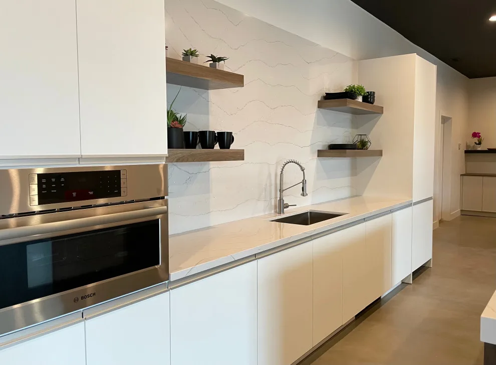 Contemporary Elegant Kitchen by Eleet Fine American Cabinetry - Photo 9