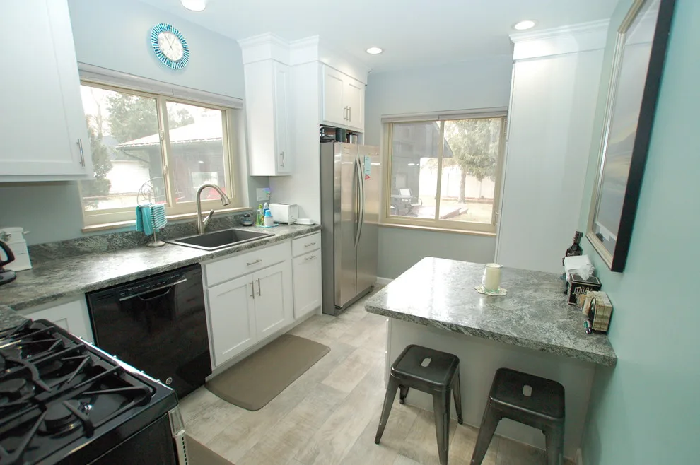 Compact yet Functional Kitchen Renovation - Bay City, MI by Tri-City Remodeling & Nowak Cabinets - Photo 4