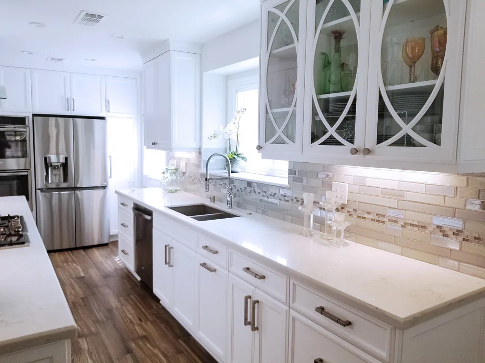 Compact kitchen redesign in Los Angeles by Metropolis Drafting And Construction Inc - Photo 7
