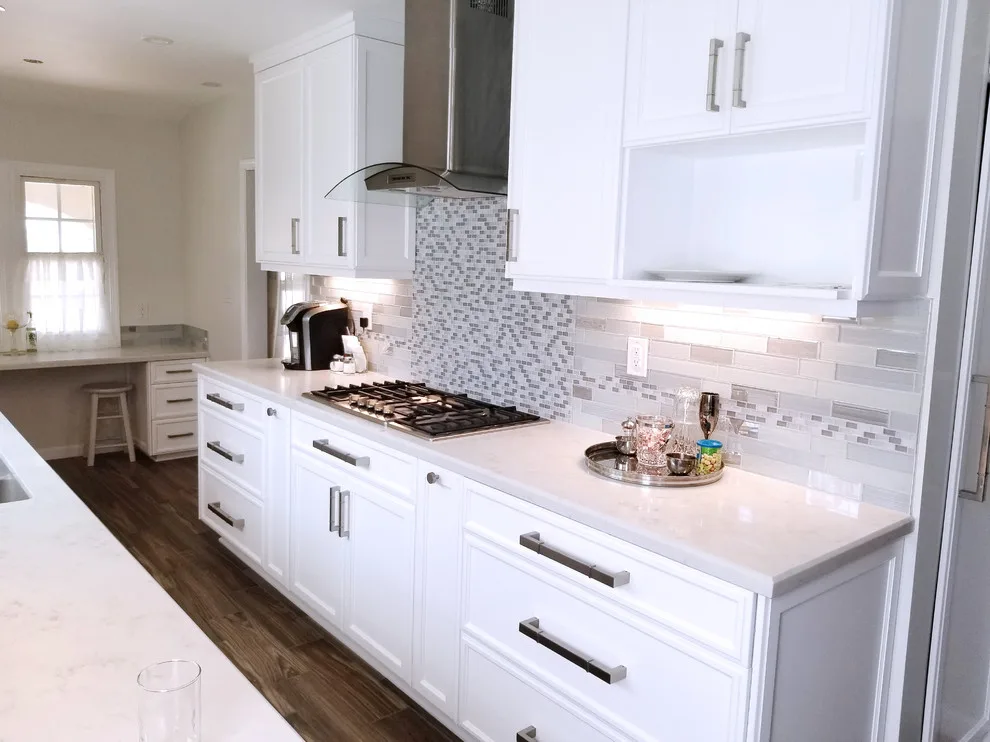 Compact kitchen redesign in Los Angeles by Metropolis Drafting And Construction Inc - Photo 9