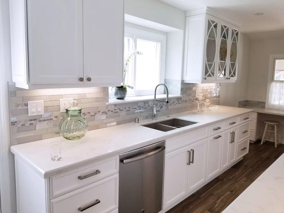 Compact kitchen redesign in Los Angeles by Metropolis Drafting And Construction Inc - Photo 3