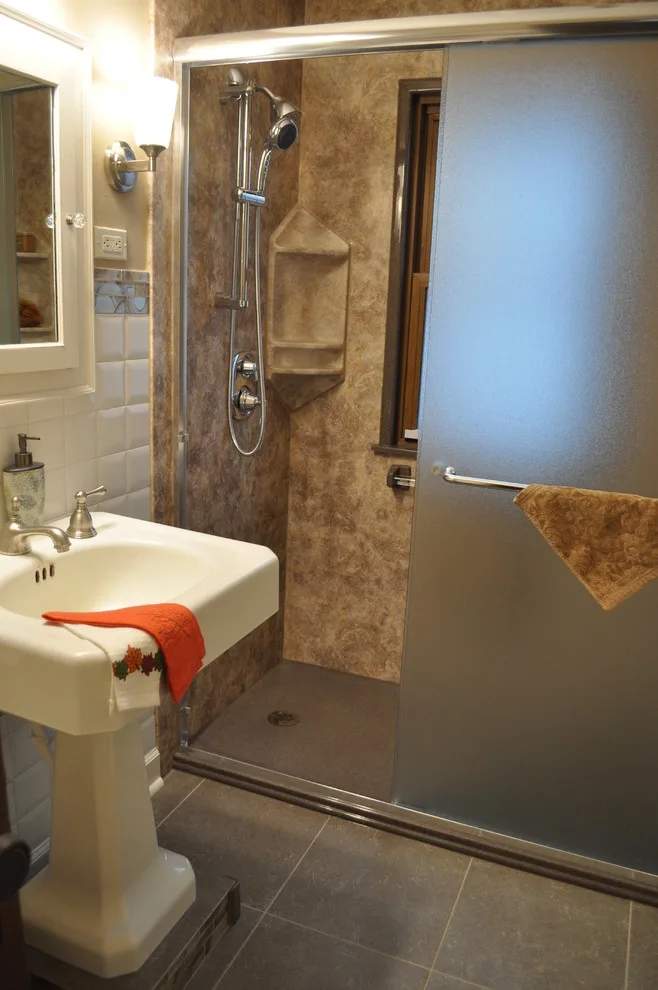 Compact main level restroom by Luxury Bath Remodeling - Photo 8