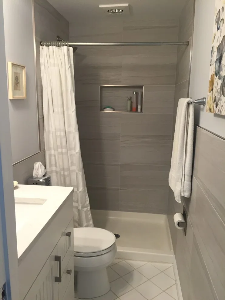 Compact Master Bath by Whitney Garrett / Kenwood Kitchens - Photo 3
