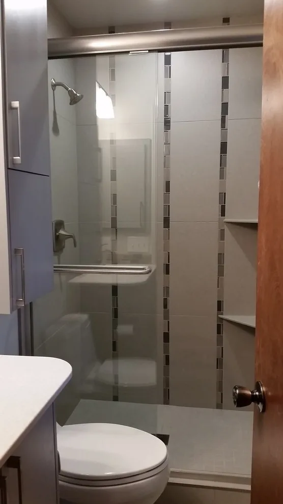 Compact Master Bathroom Renovation by Reynolds Design And Remodeling - Photo 3