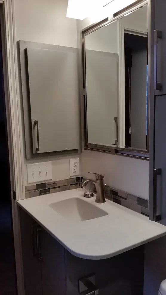 Compact Master Bathroom Renovation by Reynolds Design And Remodeling - Photo 4