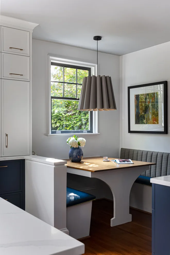 Contemporary Compact Kitchen by Hopedale Builders, Inc. - Photo 6