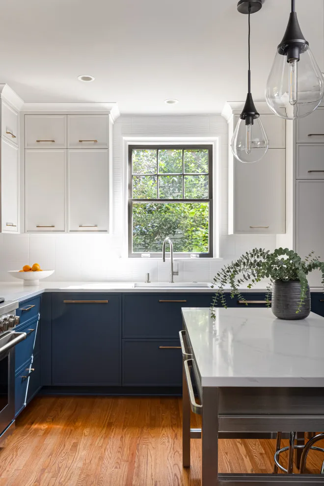 Contemporary Compact Kitchen by Hopedale Builders, Inc. - Photo 3
