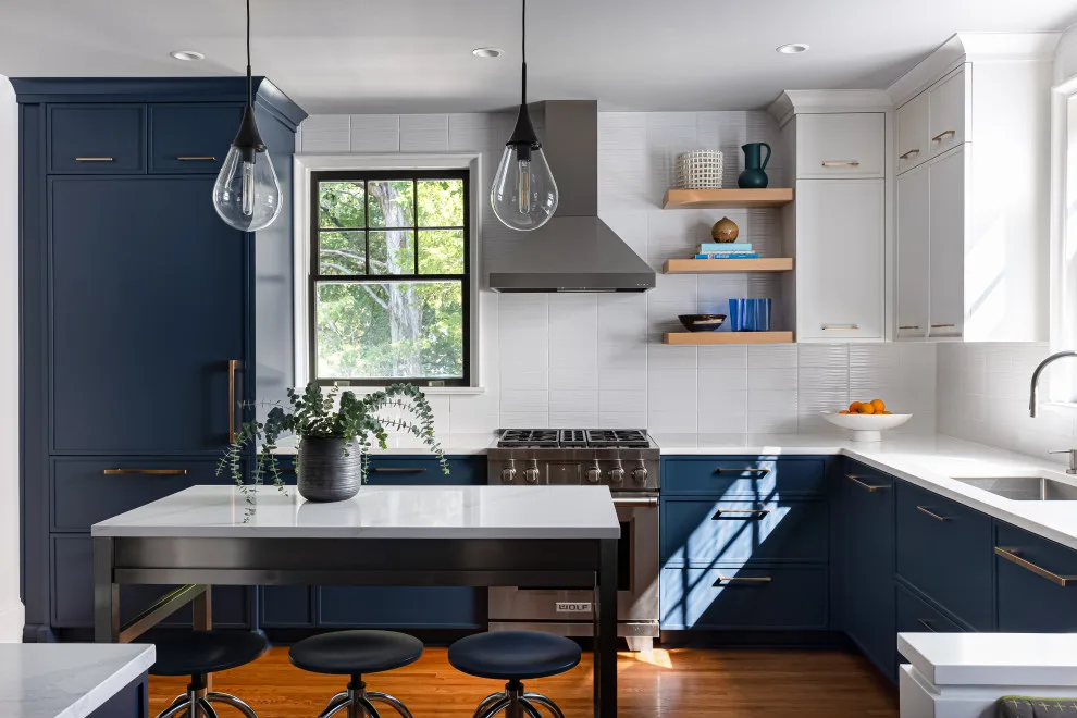 Contemporary Compact Kitchen by Hopedale Builders, Inc. - Photo 2