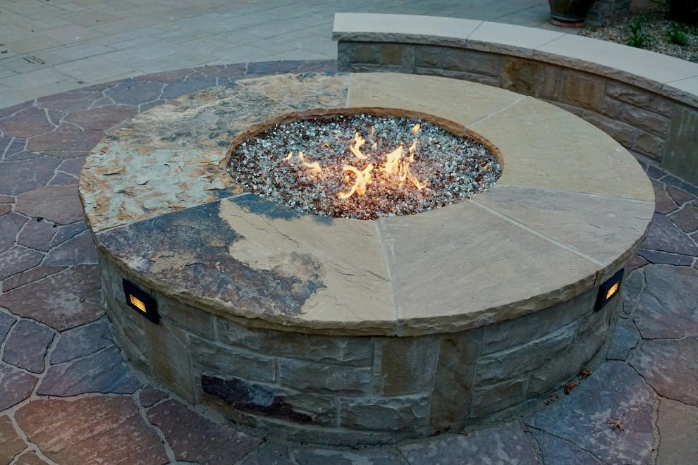 Fairview TX, Pool Cabana, Fireplace, Firepit, & Outdoor Kitchen by Dallas Outdoor Kitchens & Hardscape - Photo 3