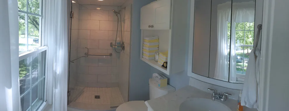 Compact Sterling Heights Bathroom Makes a Bold Impression by Kopke Remodeling & Design - Photo 39