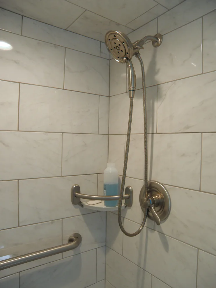 Compact Sterling Heights Bathroom Makes a Bold Impression by Kopke Remodeling & Design - Photo 20