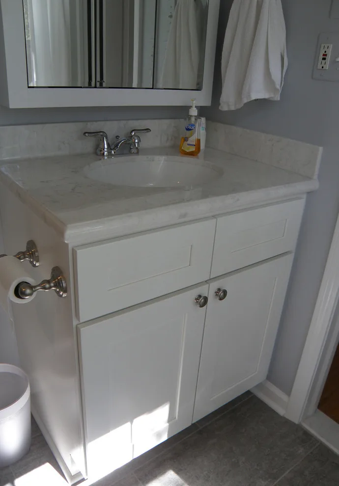 Compact Sterling Heights Bathroom Makes a Bold Impression by Kopke Remodeling & Design - Photo 18