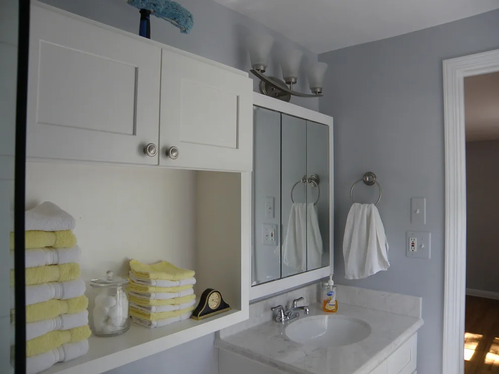Compact Sterling Heights Bathroom Makes a Bold Impression by Kopke Remodeling & Design - Photo 2