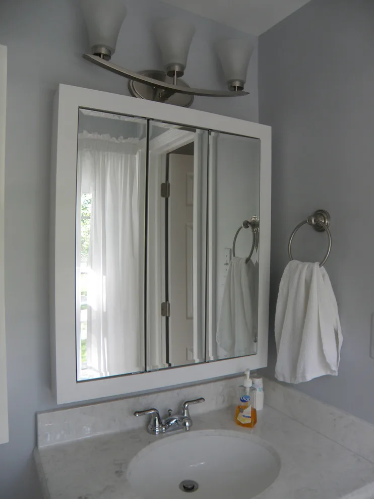 Compact Sterling Heights Bathroom Makes a Bold Impression by Kopke Remodeling & Design - Photo 21