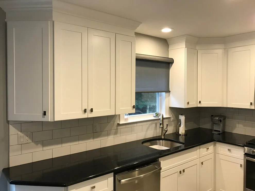 Compact Light Transitional Kitchen by Len's Remodeling And Contracting Services - Photo 5