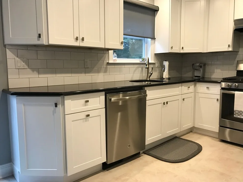 Compact Light Transitional Kitchen by Len's Remodeling And Contracting Services - Photo 10