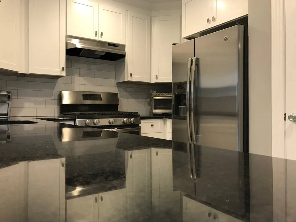 Compact Light Transitional Kitchen by Len's Remodeling And Contracting Services - Photo 8
