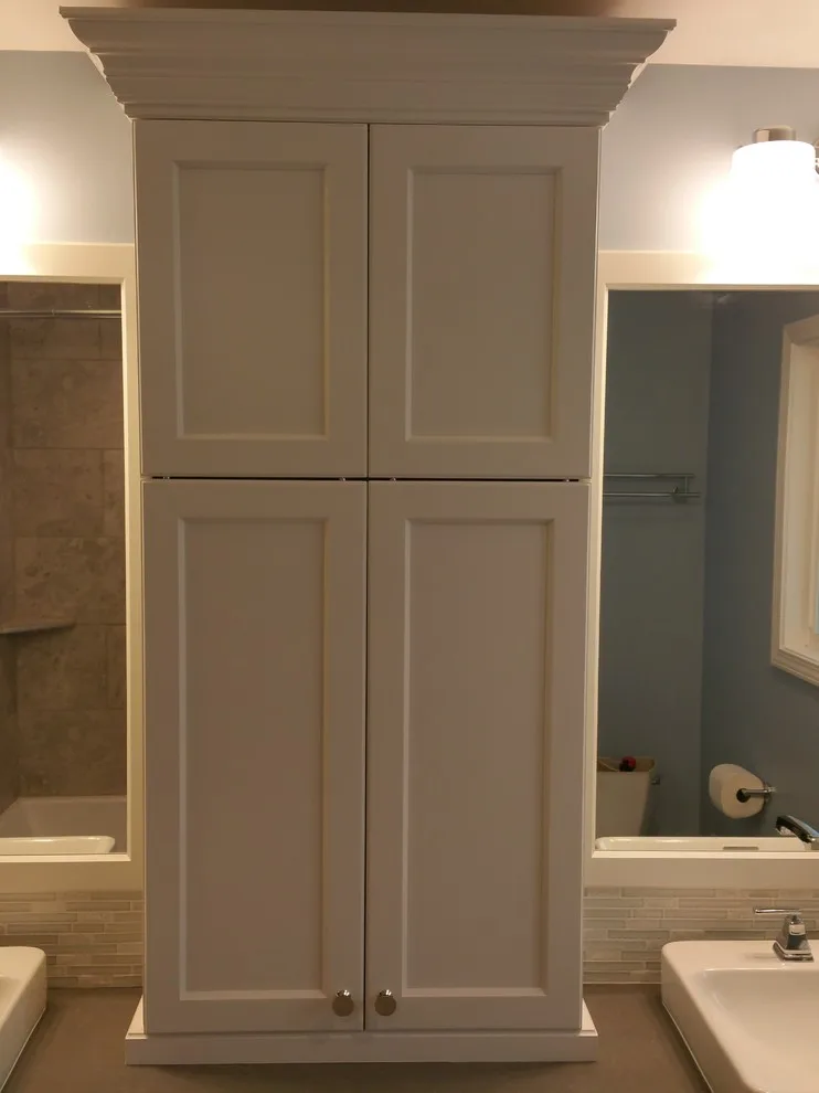 Snohomish White Restroom by Serene Remodeling, LLC - Photo 5