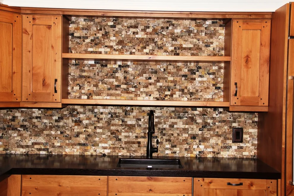 Fresh Perspectives: Rustic Kitchen, Modern Bathroom, Wine Cellar by Custom Professional Remodeling, Inc - Photo 2
