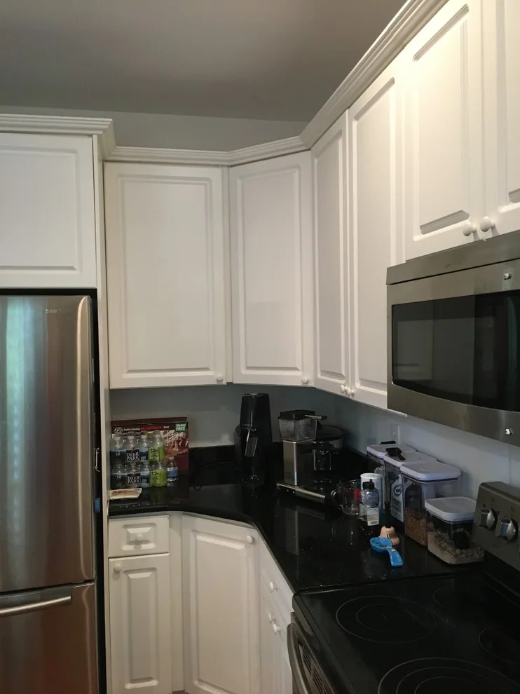 Elegant Grey Kitchen by Mary Vaughn - Lowe's Interiors Project Specialist - Photo 5