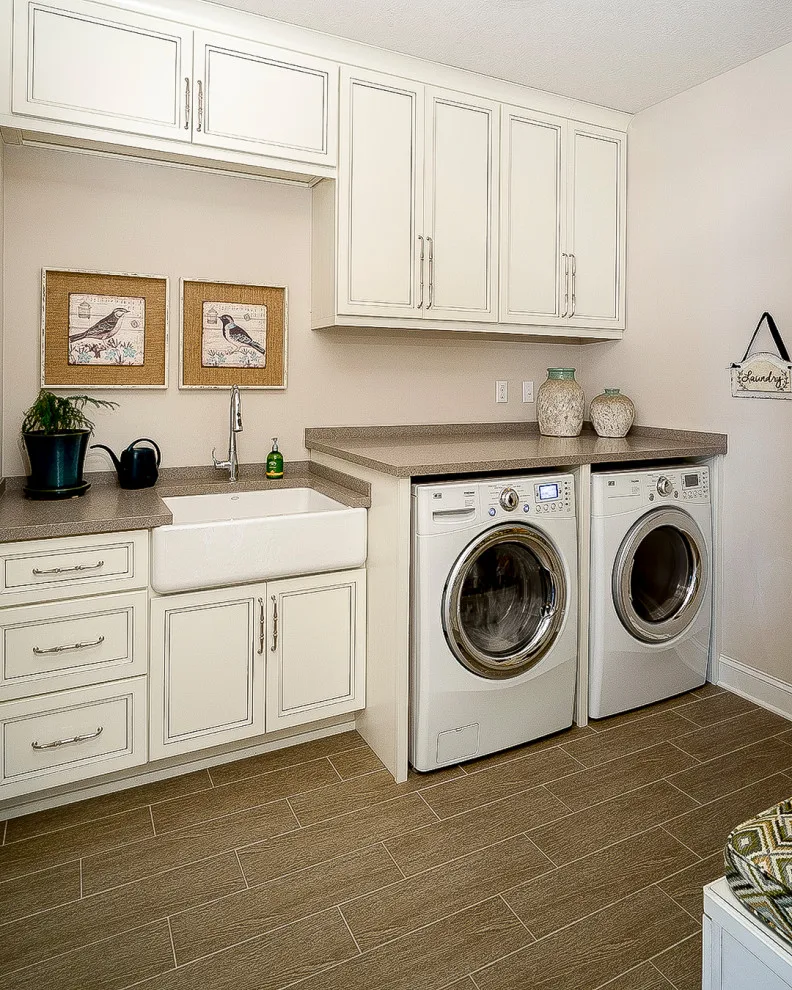 Elegant Kitchen and Expansive Laundry Area by North Shore Kitchen Design Center - Photo 2