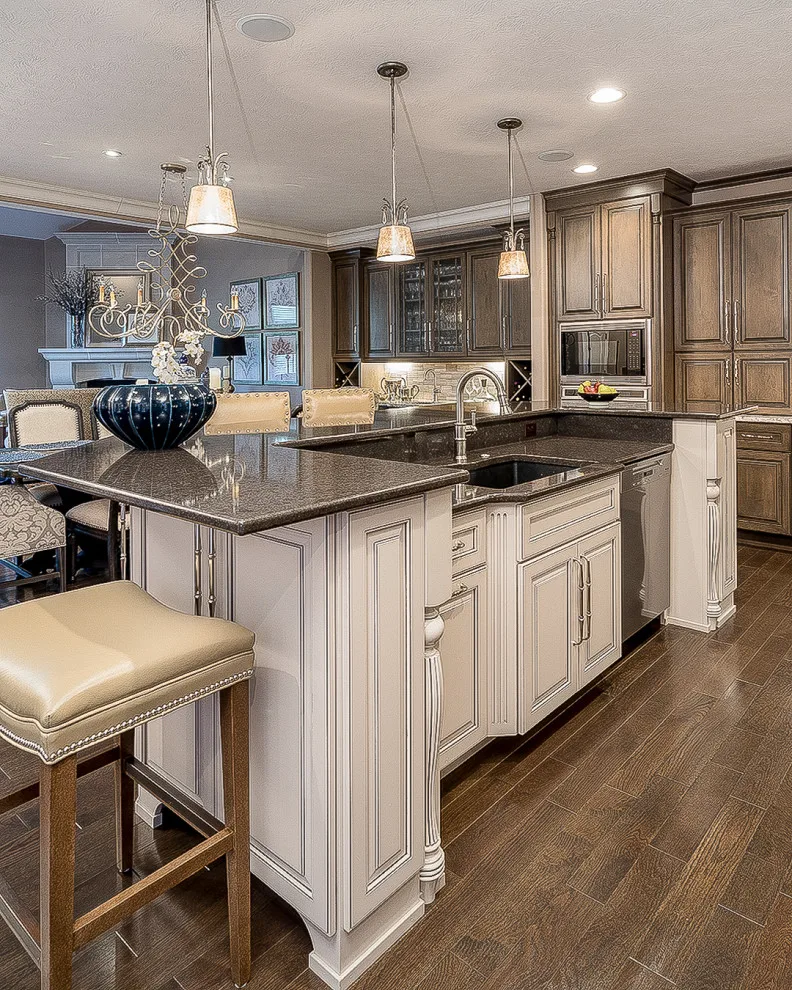 Elegant Kitchen and Expansive Laundry Area by North Shore Kitchen Design Center - Photo 8