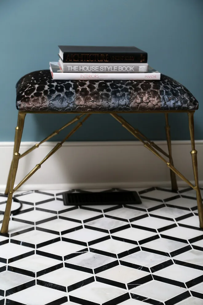 Elegant Powder Room on Penn by Compass Design, LLC - Photo 7