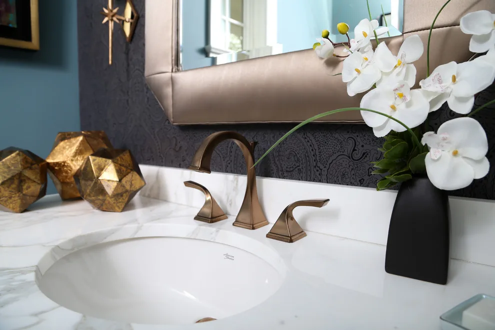 Elegant Powder Room on Penn by Compass Design, LLC - Photo 4
