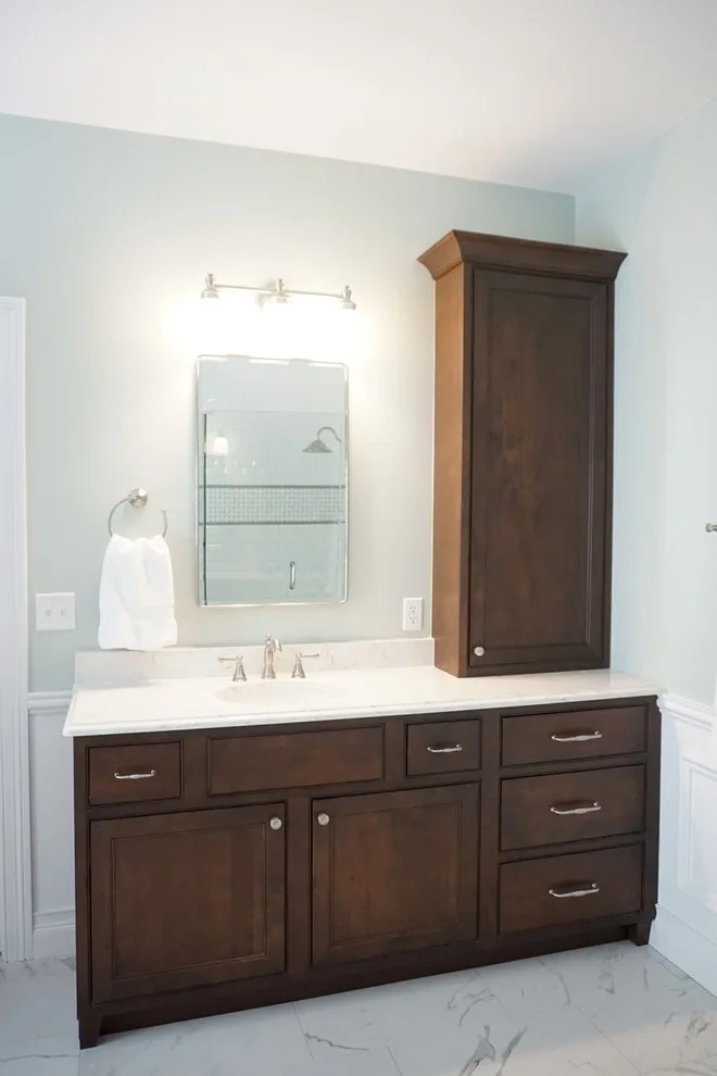 Elegant Retro Bathroom by Affordable Kitchens & Baths - Photo 16