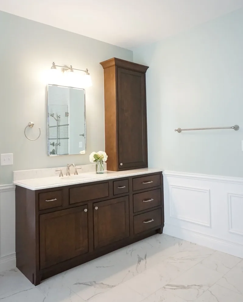 Elegant Retro Bathroom by Affordable Kitchens & Baths - Photo 12