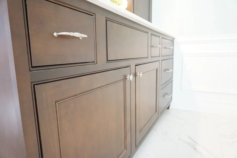 Elegant Retro Bathroom by Affordable Kitchens & Baths - Photo 6