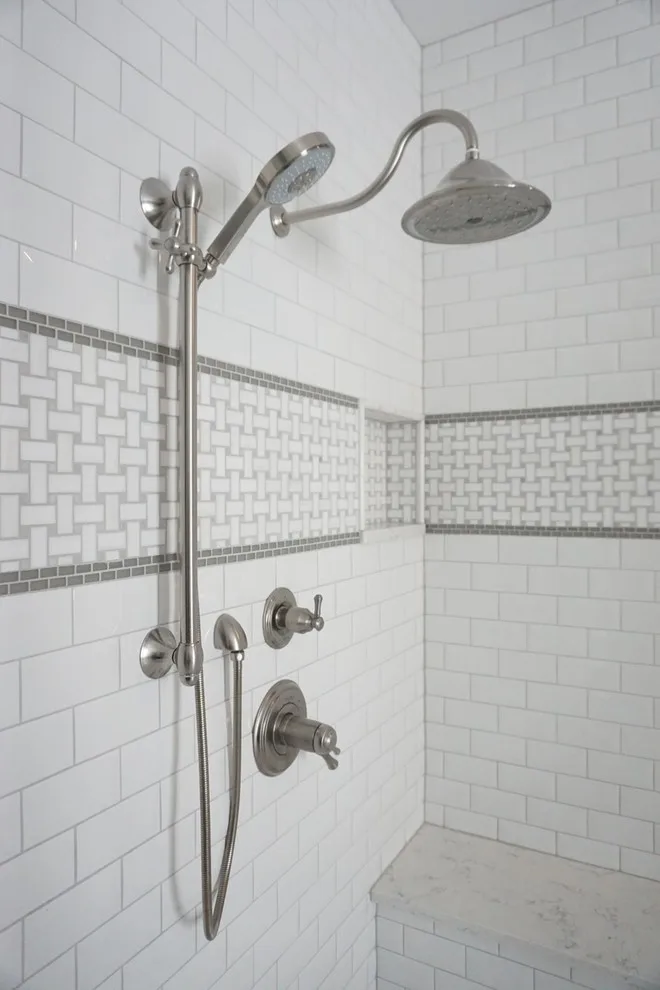 Elegant Retro Bathroom by Affordable Kitchens & Baths - Photo 13
