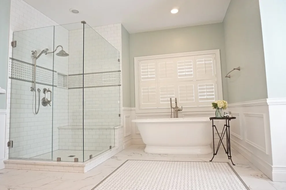 Elegant Retro Bathroom by Affordable Kitchens & Baths - Photo 3