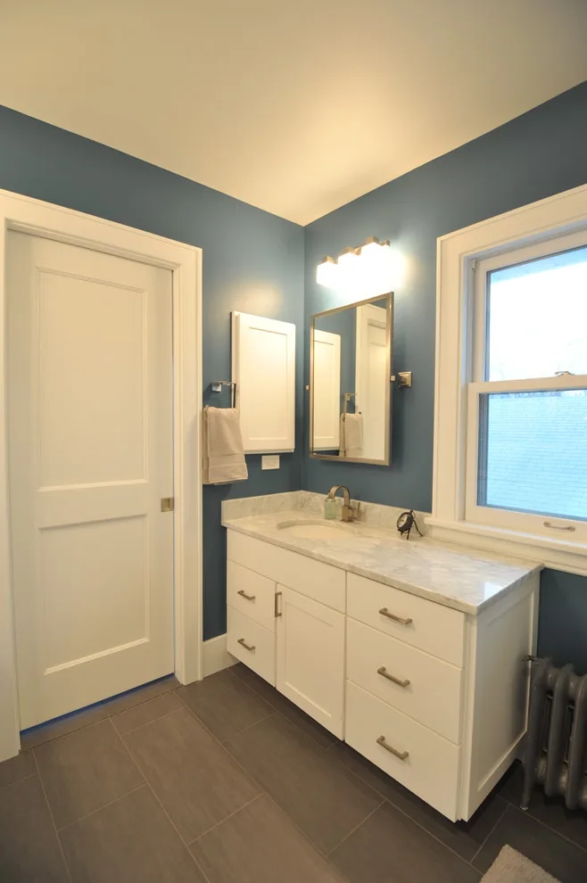 South Minneapolis Bathroom Renovation by Sawhill Kitchens - Photo 4