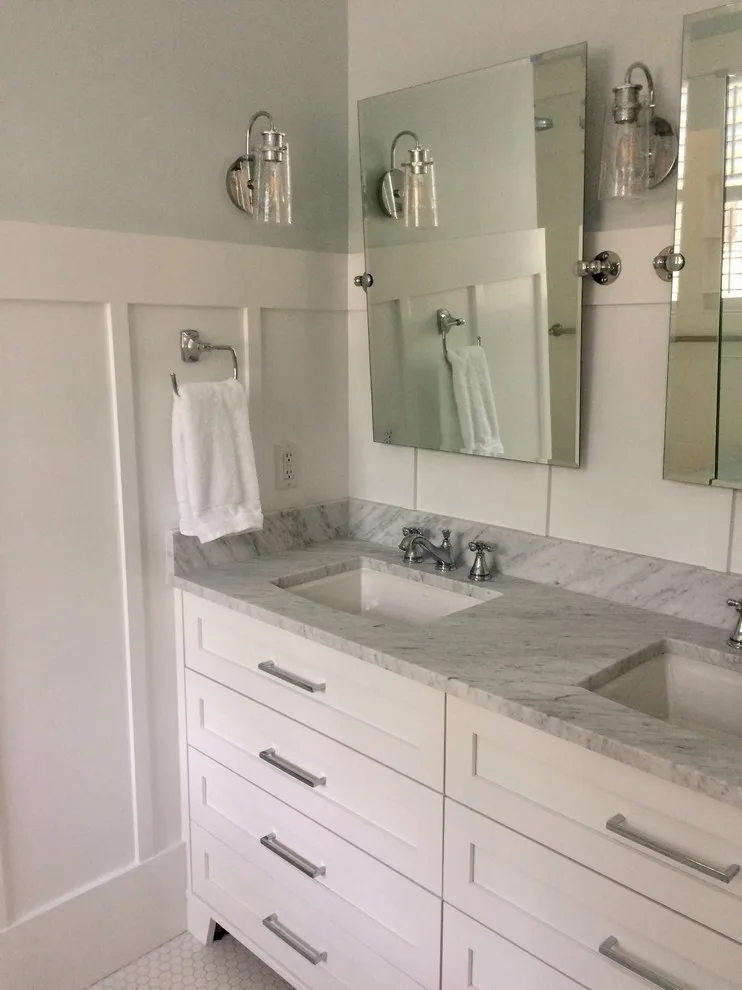 Master Bath for Southport Sea Cottage by Bekah Wagner Design - Photo 3